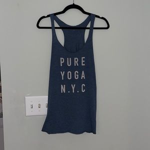 Pure West Yoga Tank from NYC Location